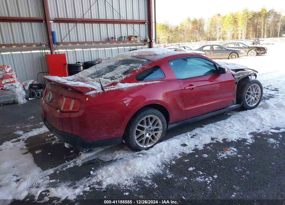 2012 FORD MUSTANG VIN: 1ZVBP8CF8C5256698