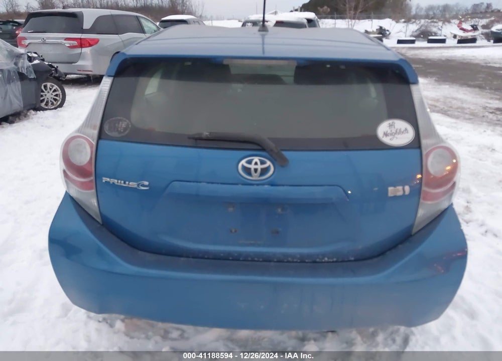 2013 TOYOTA PRIUS C TWO VIN: JTDKDTB36D1538093