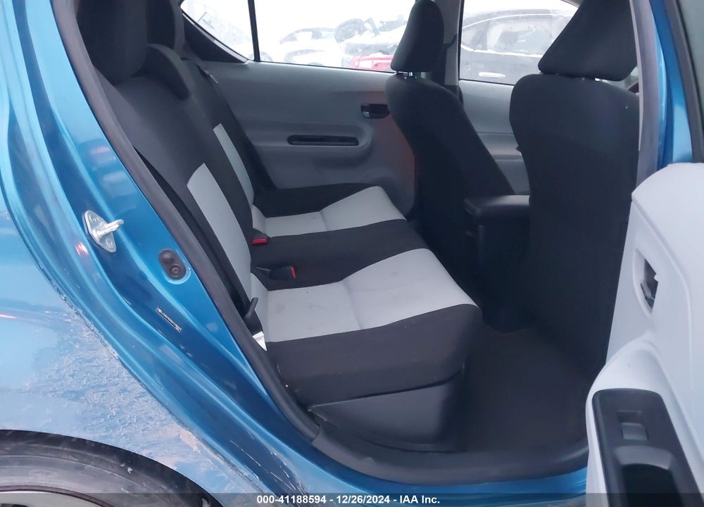 2013 TOYOTA PRIUS C TWO VIN: JTDKDTB36D1538093