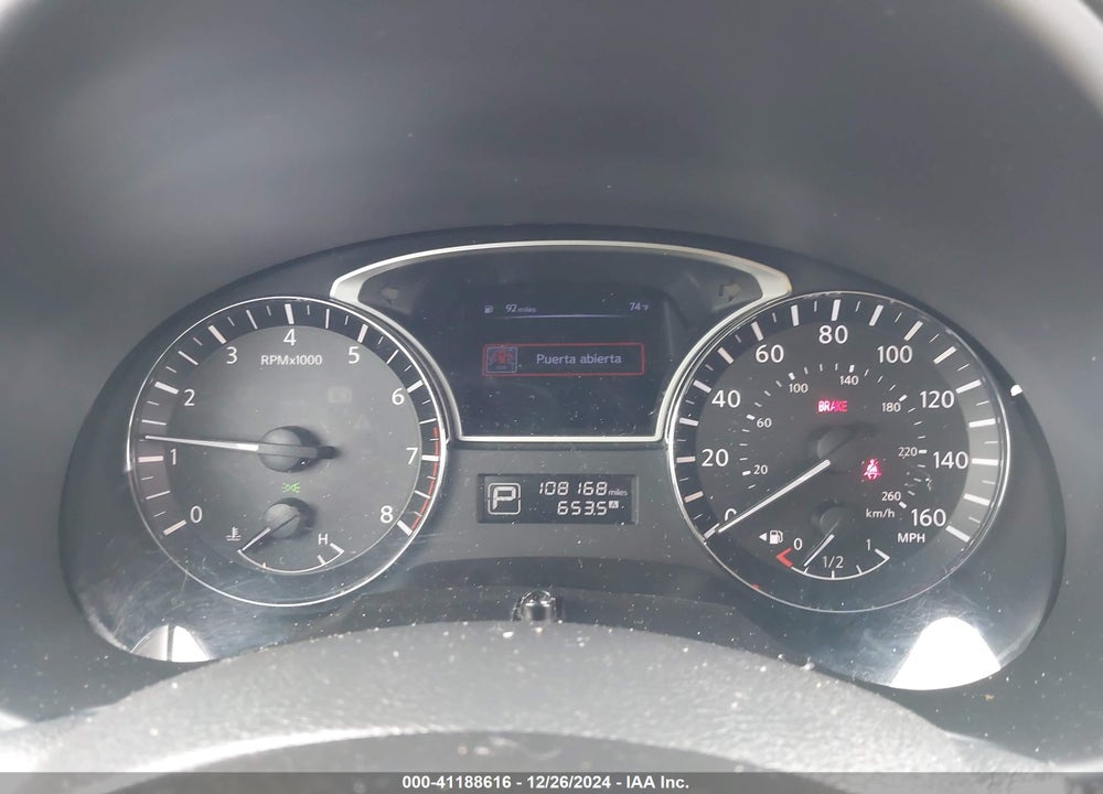 2014 NISSAN ALTIMA 2.5/2.5 S/2.5 SL/2.5 SV VIN: 1N4AL3AP1EN382239
