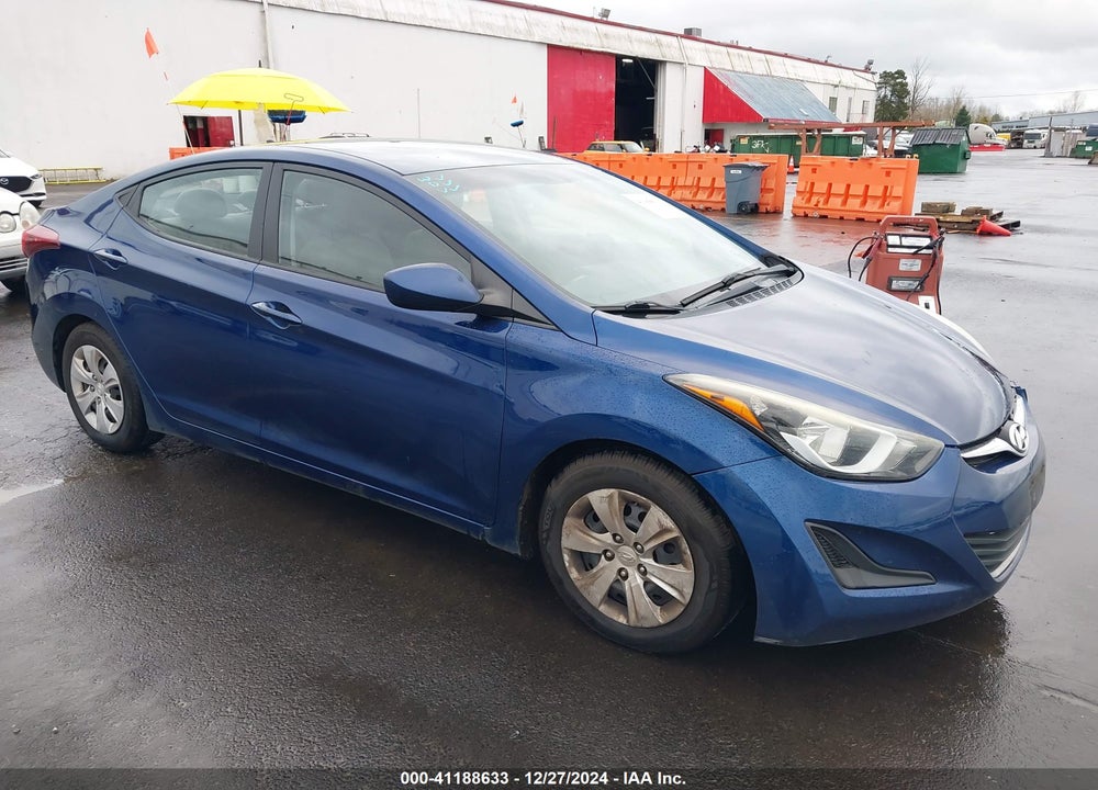 2016 HYUNDAI ELANTRA SE VIN: 5NPDH4AE6GH683444