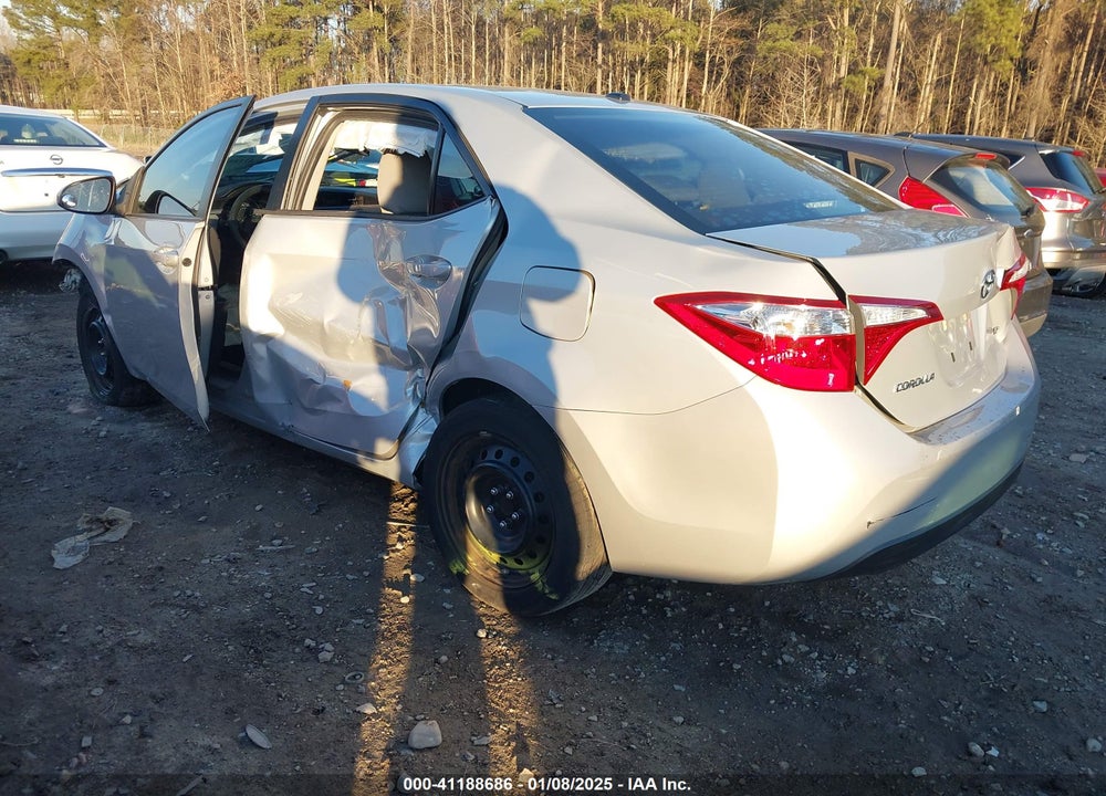 2016 TOYOTA COROLLA VIN: 2T1BURHE1GC571143