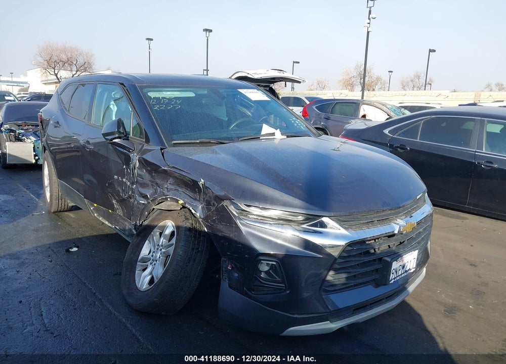 2021 CHEVROLET BLAZER FWD 1LT VIN: 3GNKBBRA7MS572277