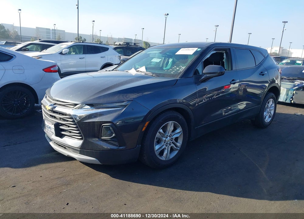 2021 CHEVROLET BLAZER FWD 1LT VIN: 3GNKBBRA7MS572277