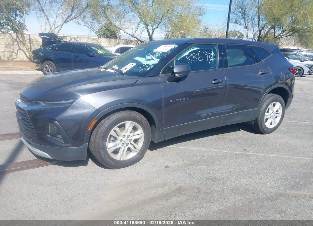 2021 CHEVROLET BLAZER FWD 1LT VIN: 3GNKBBRA7MS572277