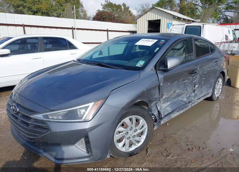 2019 HYUNDAI ELANTRA VIN: KMHD74LF2KU856010
