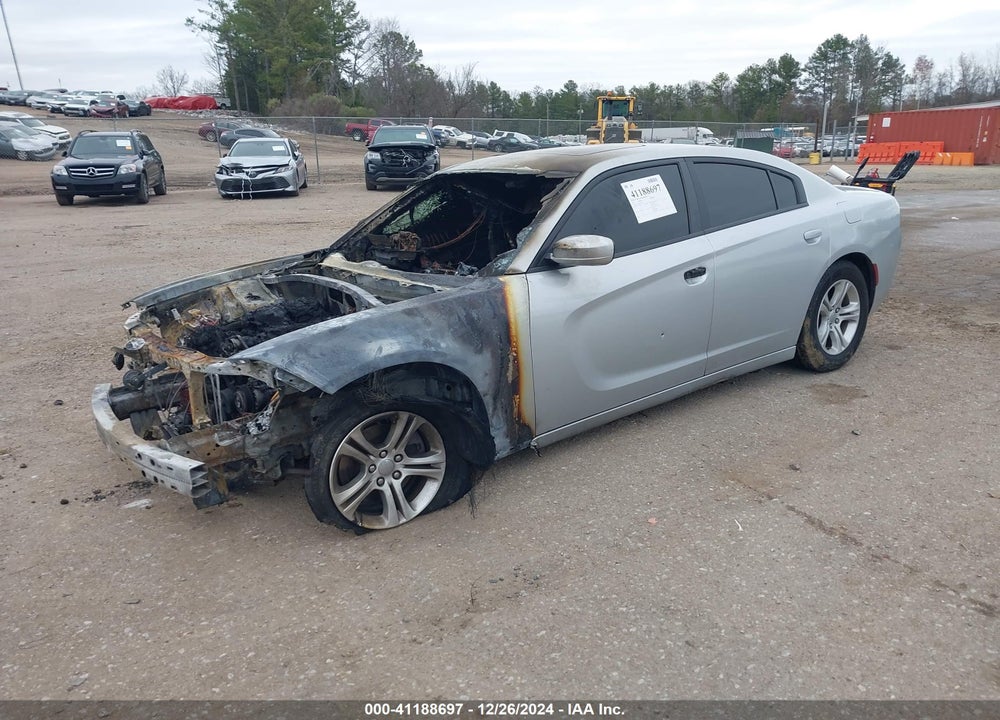 2019 DODGE CHARGER SXT RWD VIN: 2C3CDXBG7KH718765