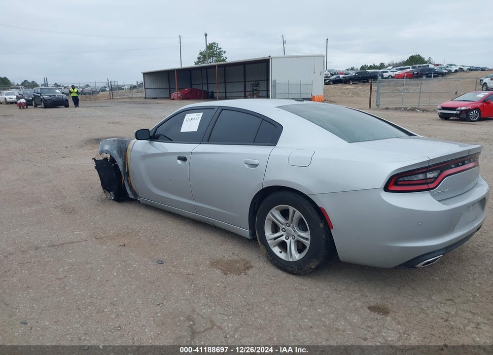 2019 DODGE CHARGER SXT RWD VIN: 2C3CDXBG7KH718765