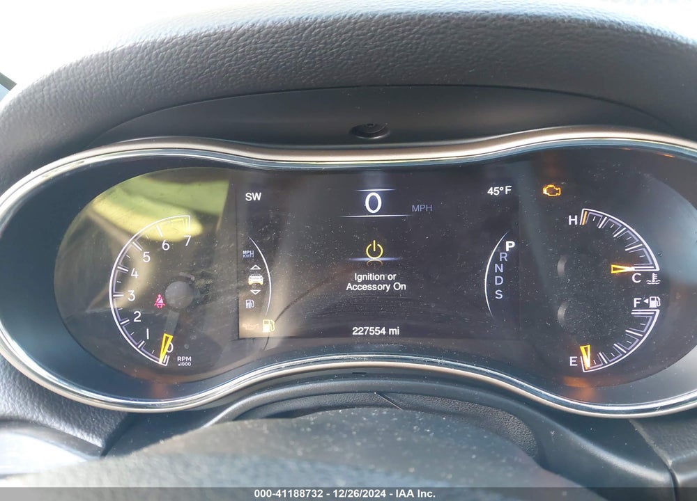 2015 JEEP GRAND CHEROKEE ALTITUDE VIN: 1C4RJFAG6FC660621