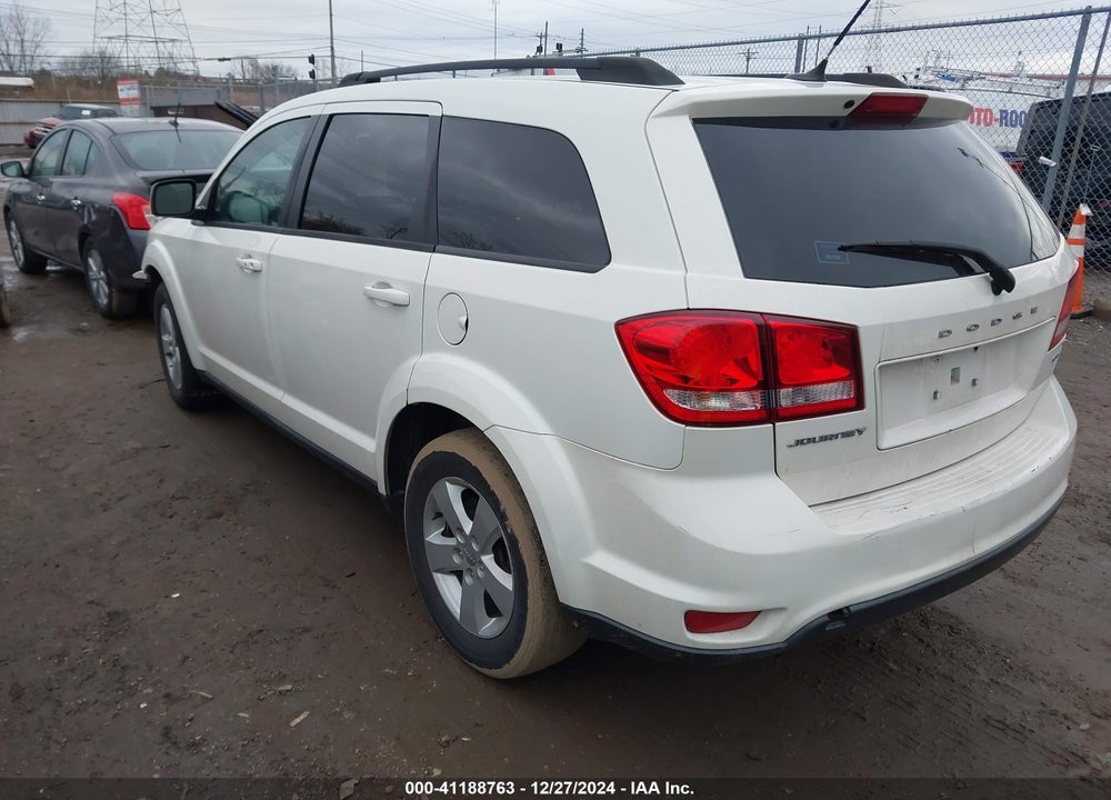 2012 DODGE JOURNEY SXT VIN: 3C4PDCBB9CT369062