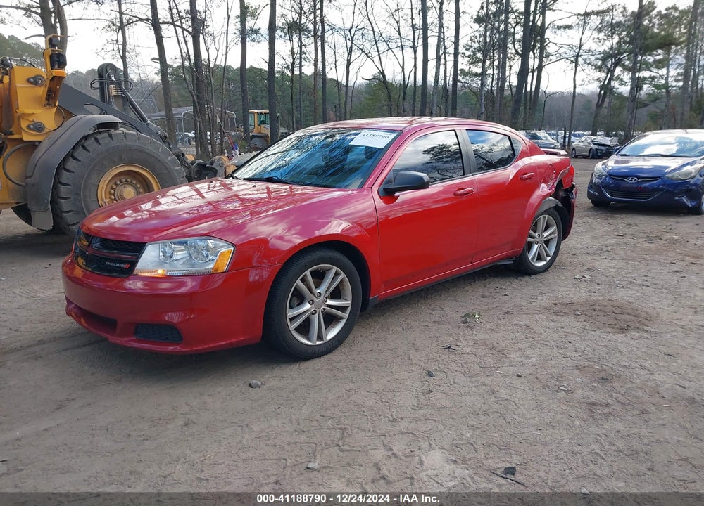 2014 DODGE AVENGER SE VIN: 1C3CDZAB4EN220987