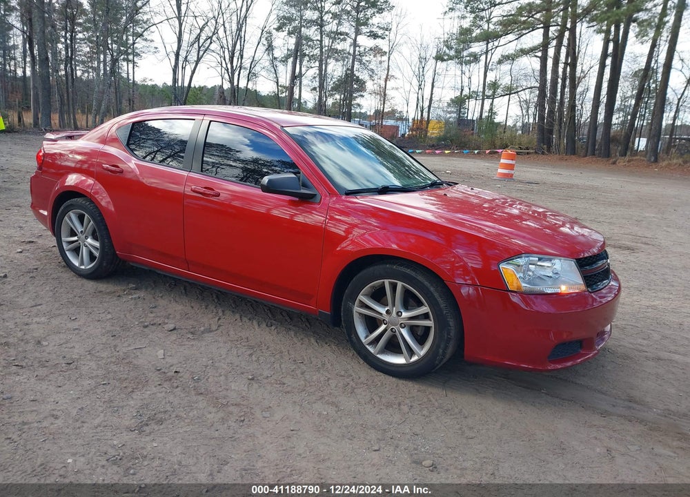 2014 DODGE AVENGER SE VIN: 1C3CDZAB4EN220987