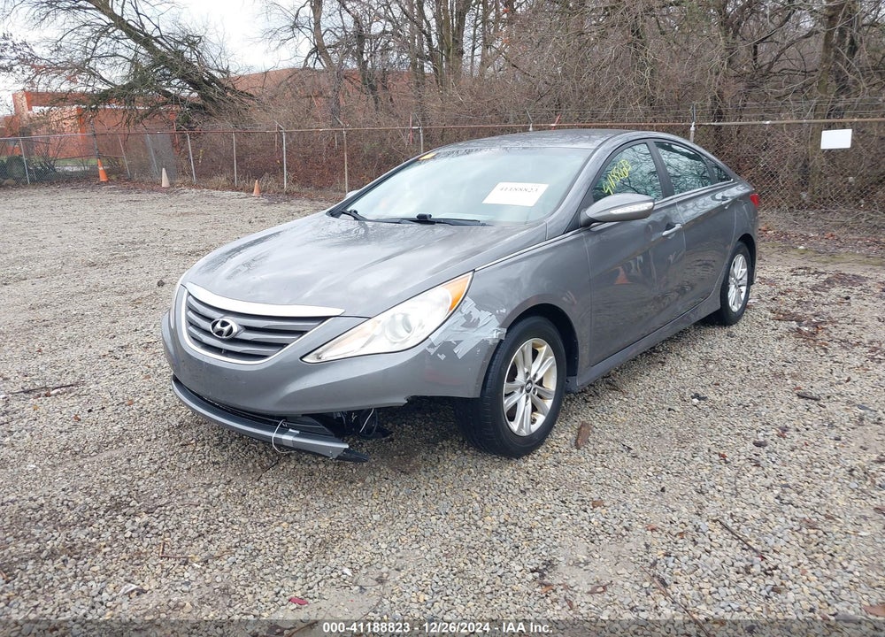 2014 HYUNDAI SONATA GLS VIN: 5NPEB4ACXEH899444