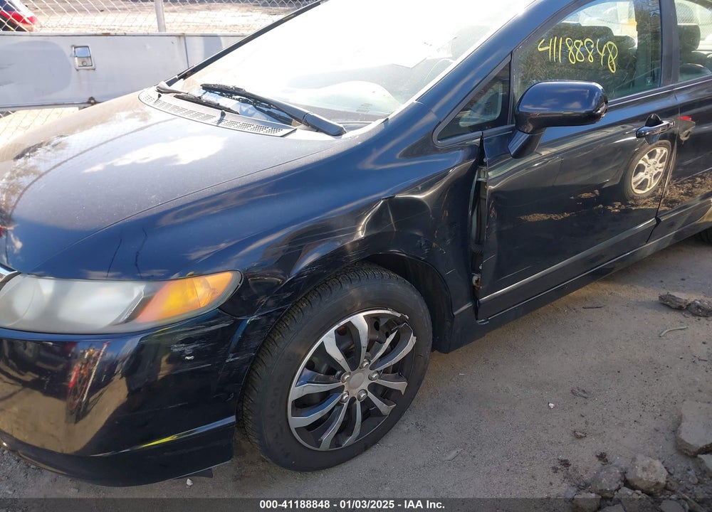 2008 HONDA CIVIC LX VIN: 1HGFA16588L042847
