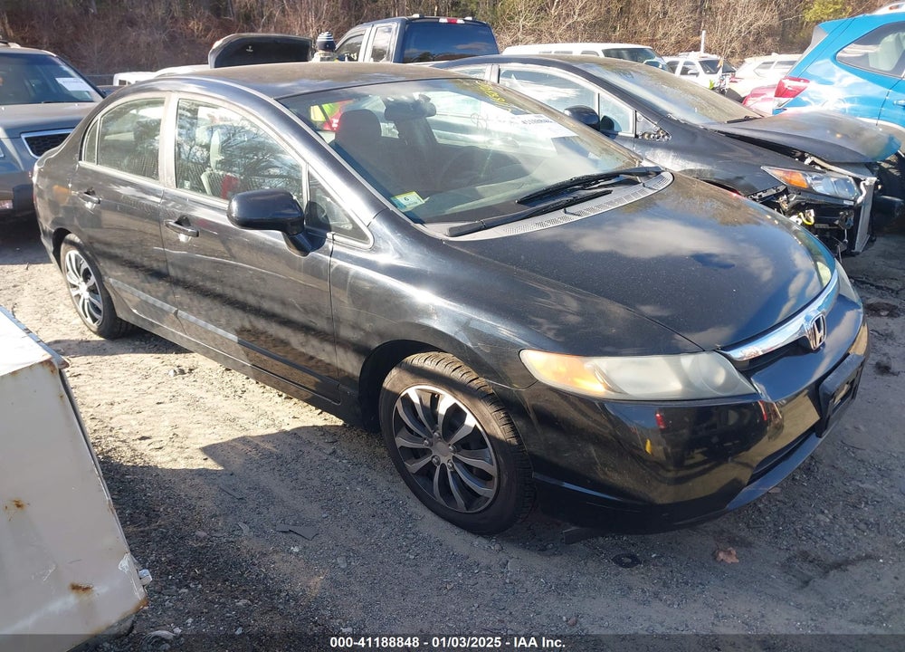 2008 HONDA CIVIC LX VIN: 1HGFA16588L042847