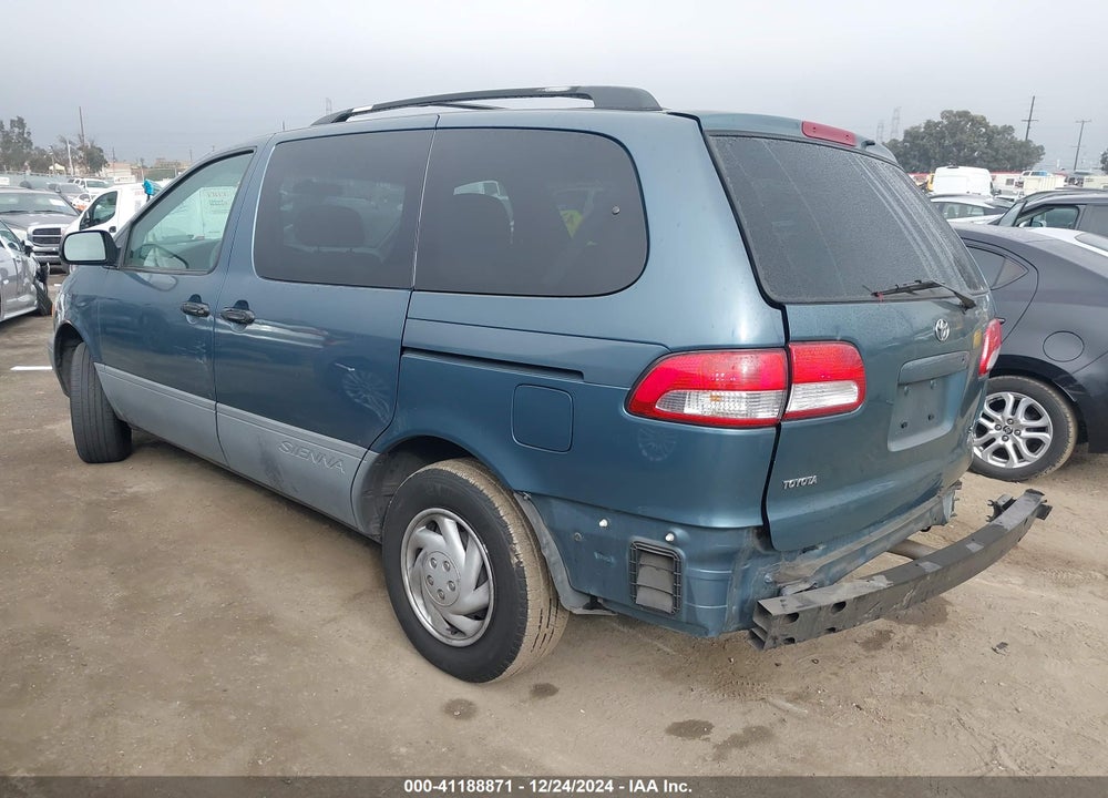 2001 TOYOTA SIENNA LE VIN: 4T3ZF13C11U355306