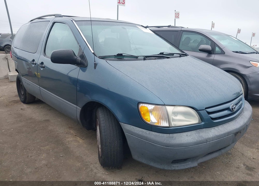 2001 TOYOTA SIENNA LE VIN: 4T3ZF13C11U355306