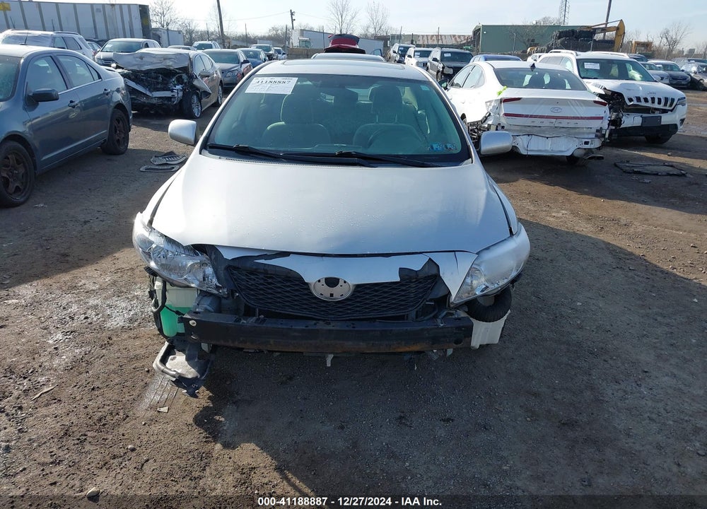 2009 TOYOTA COROLLA XLE VIN: 2T1BU40E69C023334