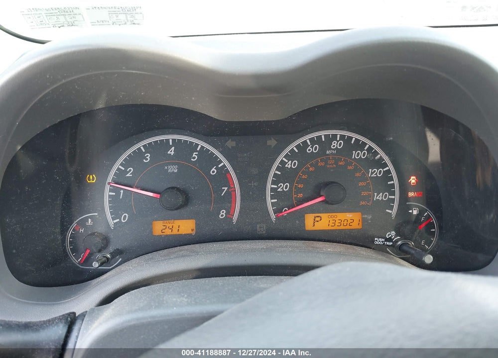 2009 TOYOTA COROLLA XLE VIN: 2T1BU40E69C023334