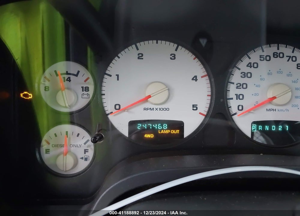 2005 DODGE RAM 3500 SLT/LARAMIE VIN: 3D7LS38C35G814451