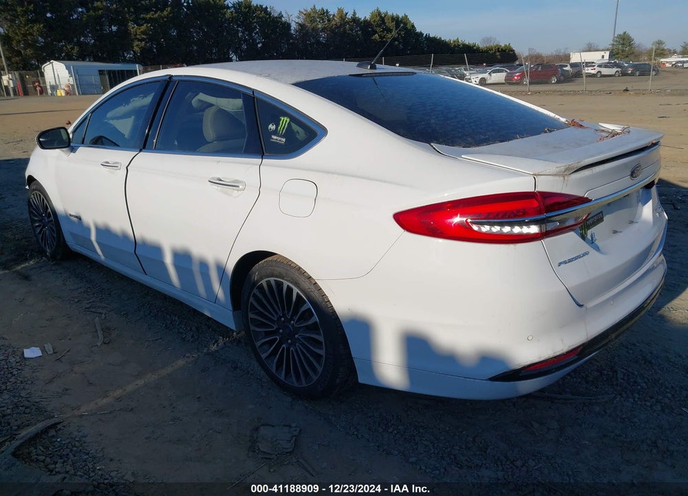 2018 FORD FUSION HYBRID TITANIUM VIN: 3FA6P0RUXJR131617