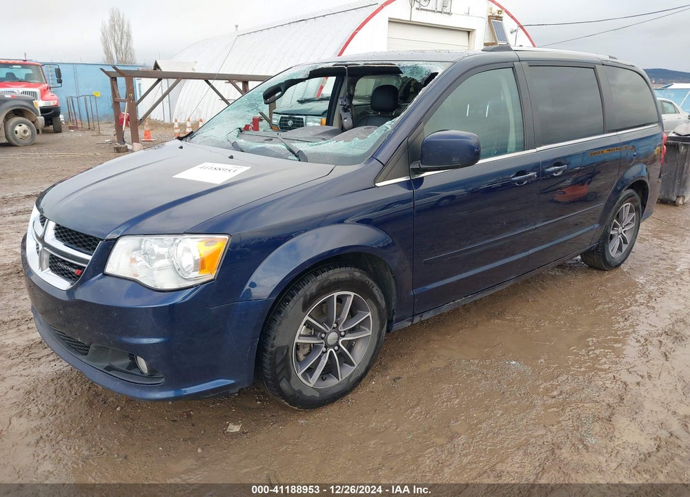 2017 DODGE GRAND CARAVAN SXT VIN: 2C4RDGCG8HR624983