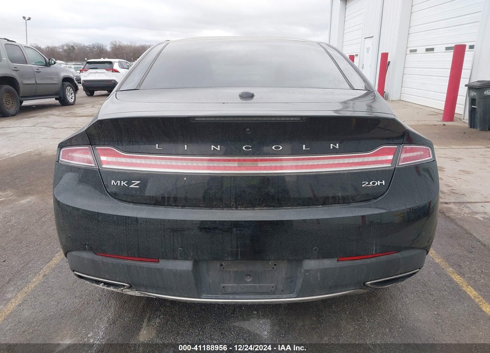 2018 LINCOLN MKZ VIN: 3LN6L5MU8JR609409