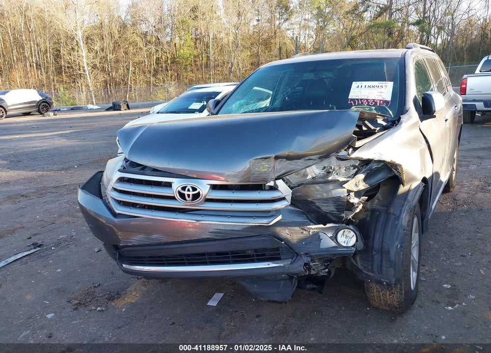 2011 TOYOTA HIGHLANDER VIN: 5TDZK3EHXBS037252