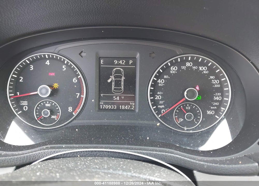 2013 VOLKSWAGEN PASSAT 2.5L SE VIN: 1VWBP7A36DC044401