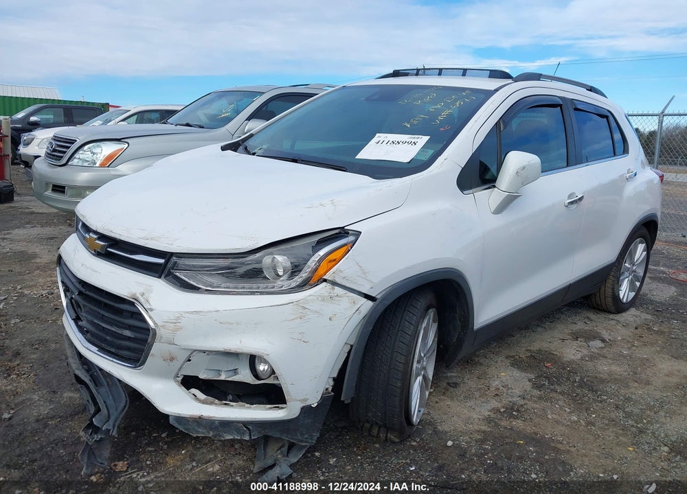 2018 CHEVROLET TRAX PREMIER VIN: 3GNCJMSB1JL216371