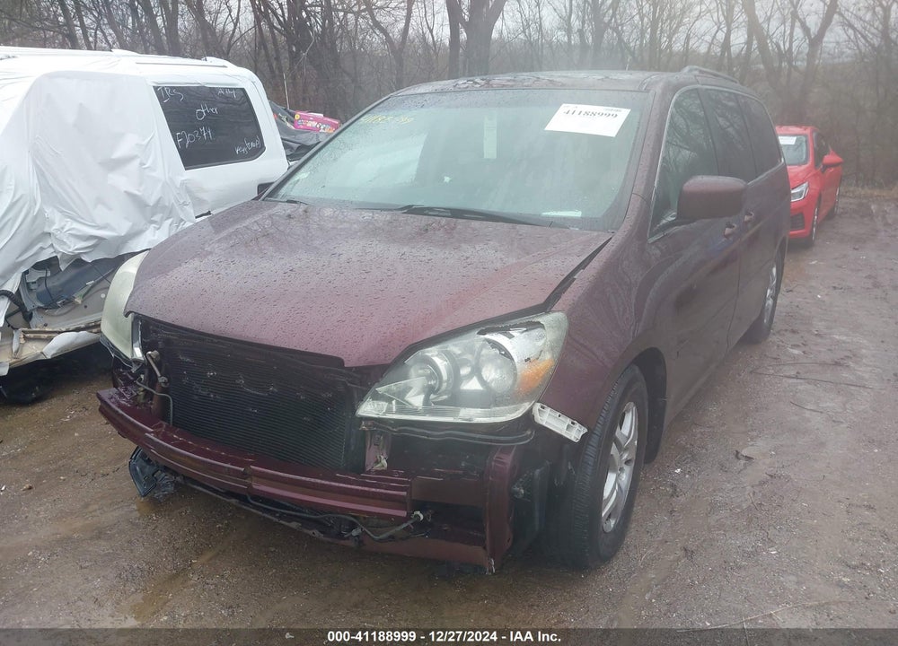 2007 HONDA ODYSSEY EX-L VIN: 5FNRL38797B455779