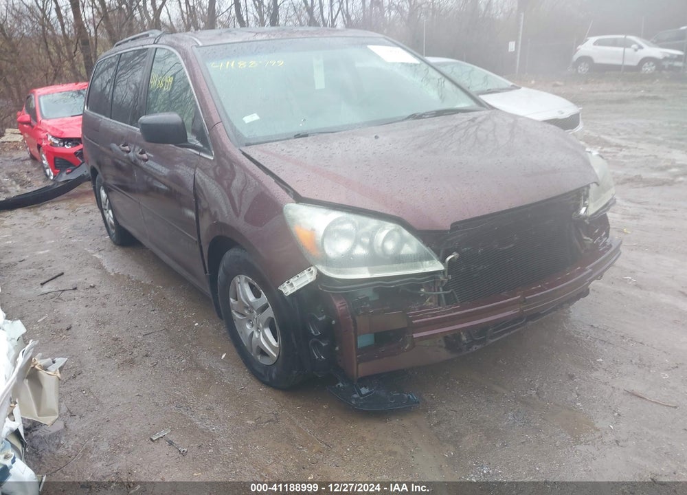 2007 HONDA ODYSSEY EX-L VIN: 5FNRL38797B455779