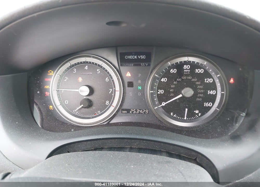 2007 LEXUS ES 350 VIN: JTHBJ46G072044675