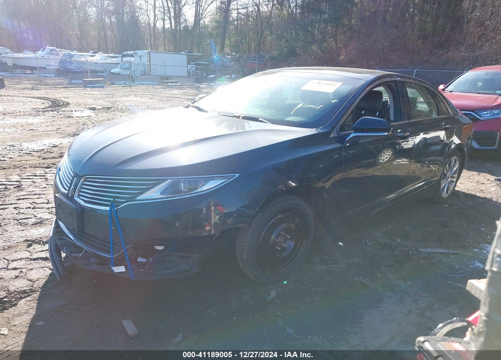 2014 LINCOLN MKZ VIN: 3LN6L2GK5ER801174