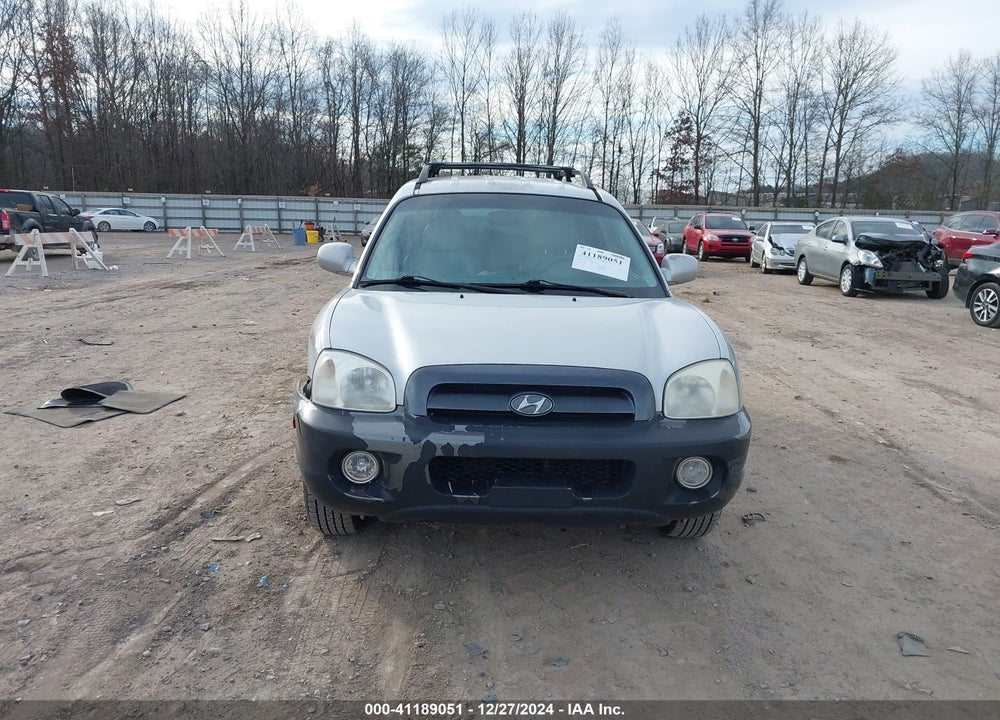 2005 HYUNDAI SANTA FE GLS/LX VIN: KM8SC13E75U997135