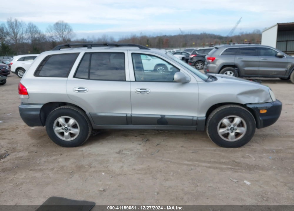 2005 HYUNDAI SANTA FE GLS/LX VIN: KM8SC13E75U997135
