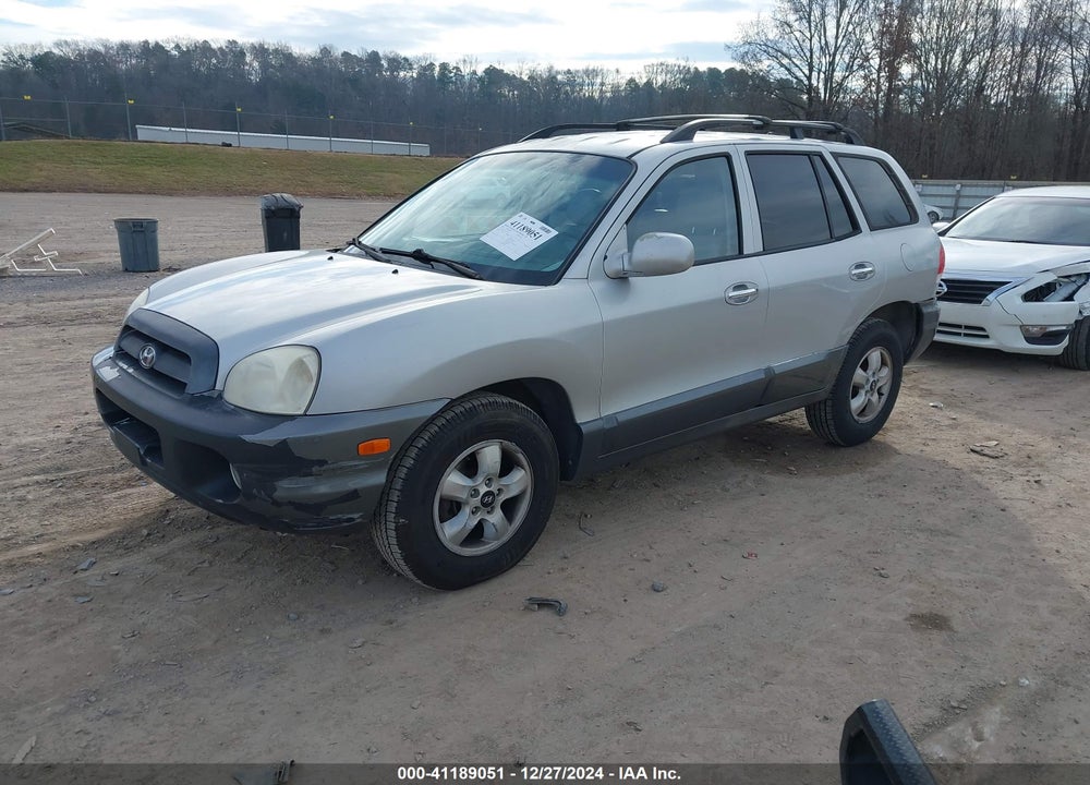2005 HYUNDAI SANTA FE GLS/LX VIN: KM8SC13E75U997135