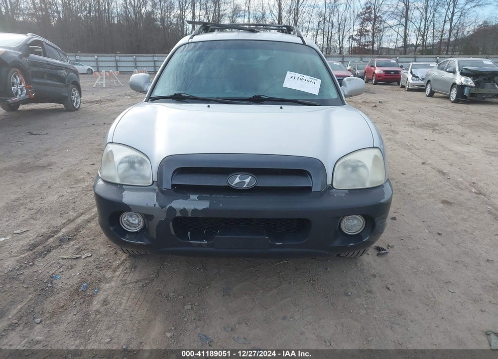 2005 HYUNDAI SANTA FE GLS/LX VIN: KM8SC13E75U997135