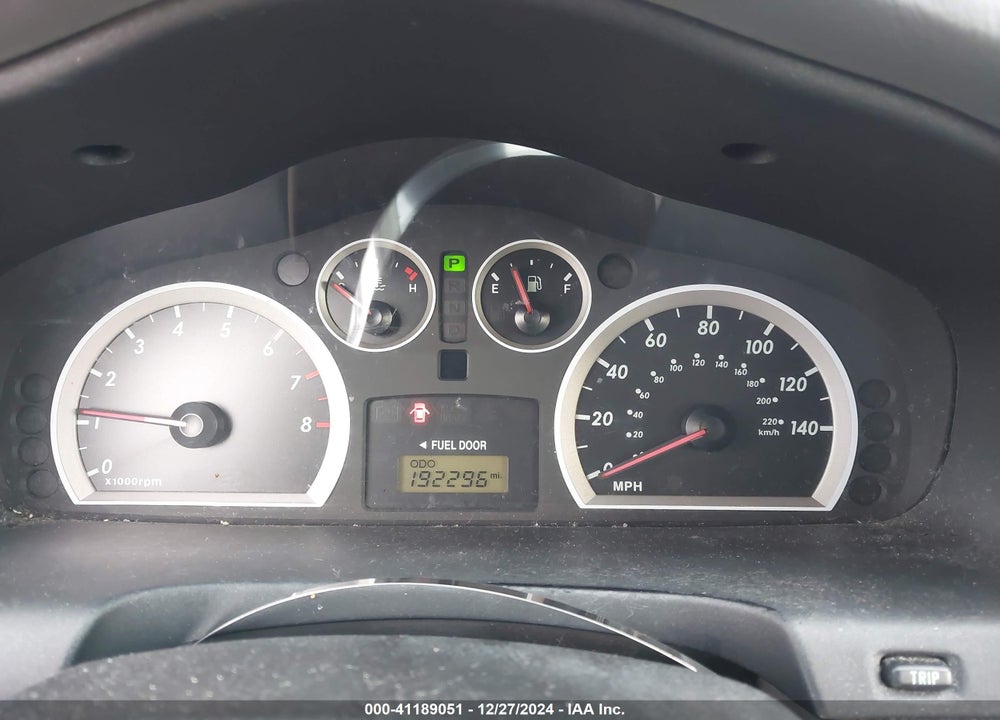 2005 HYUNDAI SANTA FE GLS/LX VIN: KM8SC13E75U997135