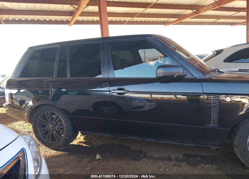 2012 LAND ROVER RANGE ROVER HSE VIN: SALMF1D4XCA388719