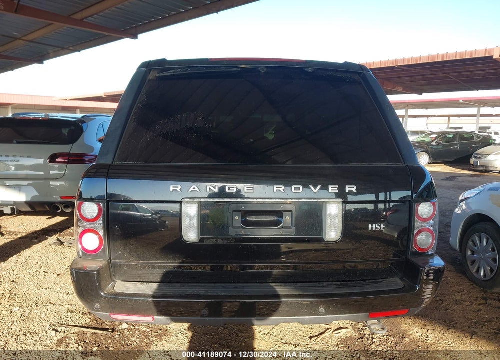 2012 LAND ROVER RANGE ROVER HSE VIN: SALMF1D4XCA388719