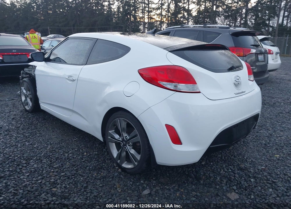 2016 HYUNDAI VELOSTER VIN: KMHTC6AD3GU257788