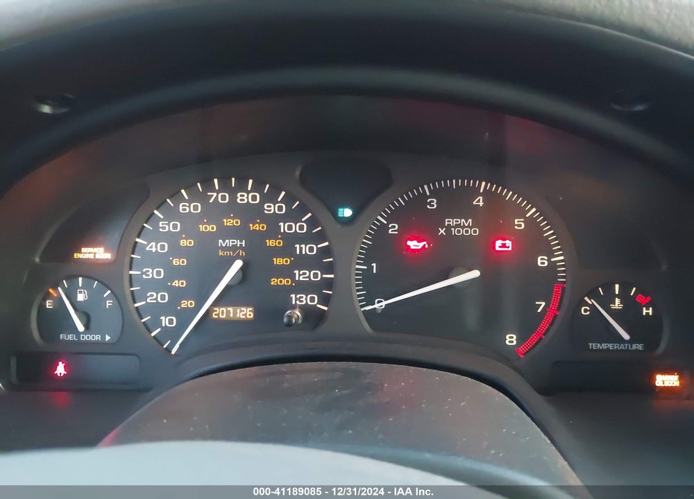 2001 SATURN LW300 VIN: 1G8JW82R81Y540576