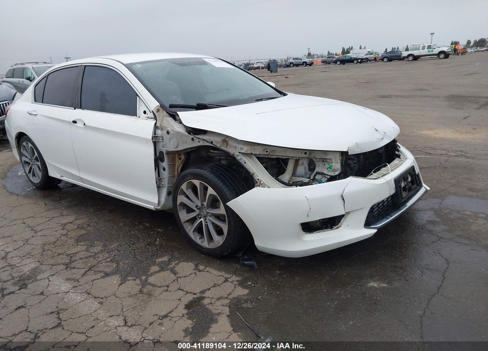 2014 HONDA ACCORD SPORT VIN: 1HGCR2F59EA110128