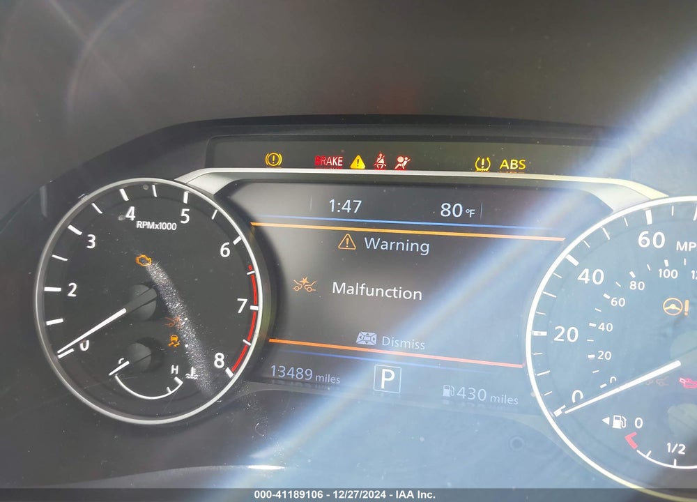 2024 NISSAN ALTIMA VIN: 1N4BL4DV7RN393305