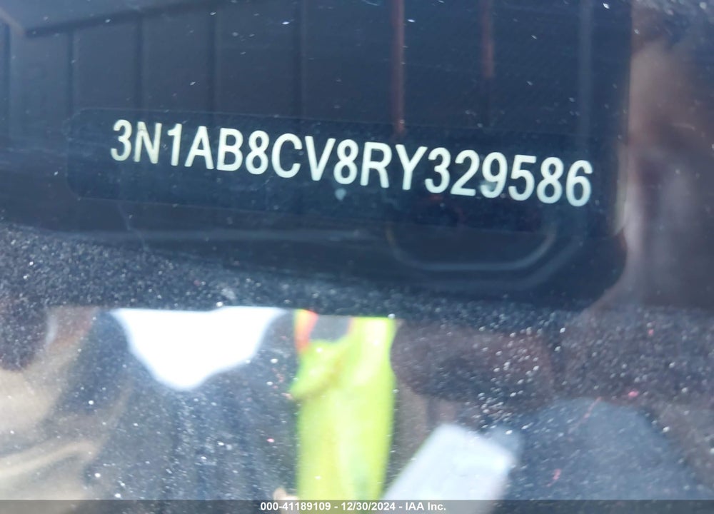 2024 NISSAN SENTRA VIN: 3N1AB8CV8RY329586