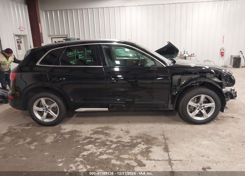 2021 AUDI Q5 PREMIUM 45 TFSI QUATTRO S TRONIC VIN: WA1AAAFY1M2008309