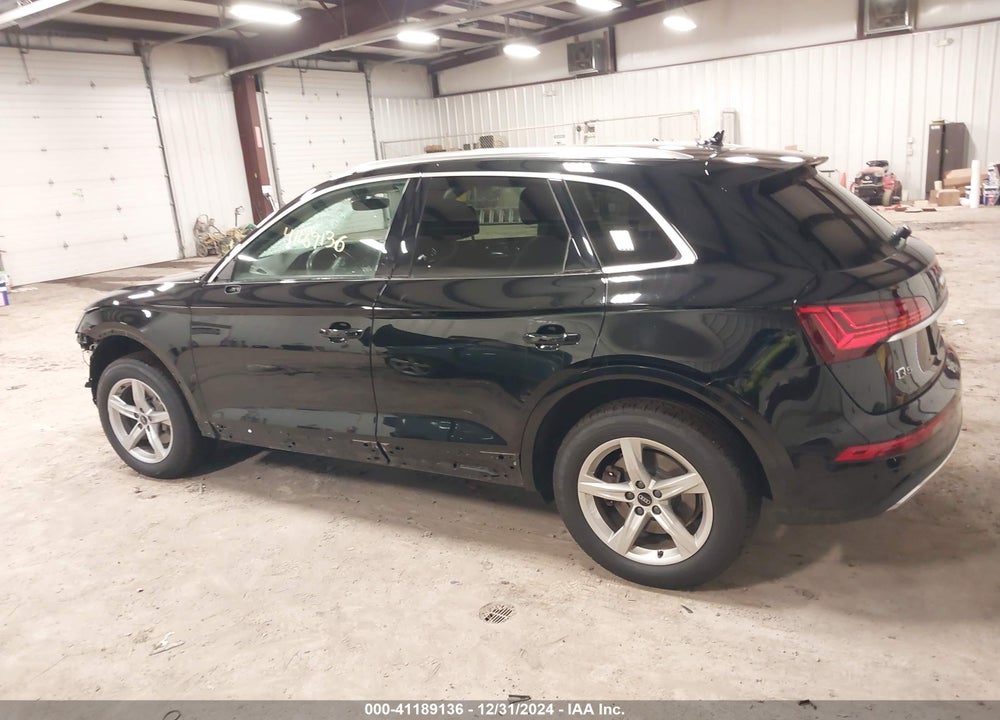 2021 AUDI Q5 PREMIUM 45 TFSI QUATTRO S TRONIC VIN: WA1AAAFY1M2008309