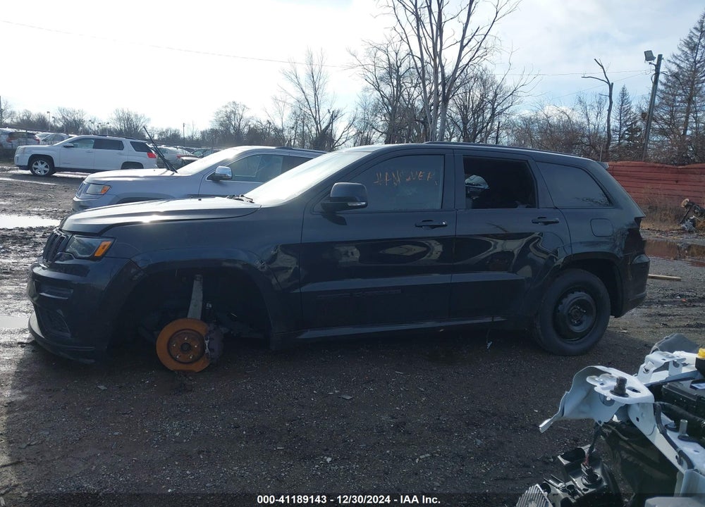 2018 JEEP GRAND CHEROKEE HIGH ALTITUDE 4X4 VIN: 1C4RJFCT9JC325436
