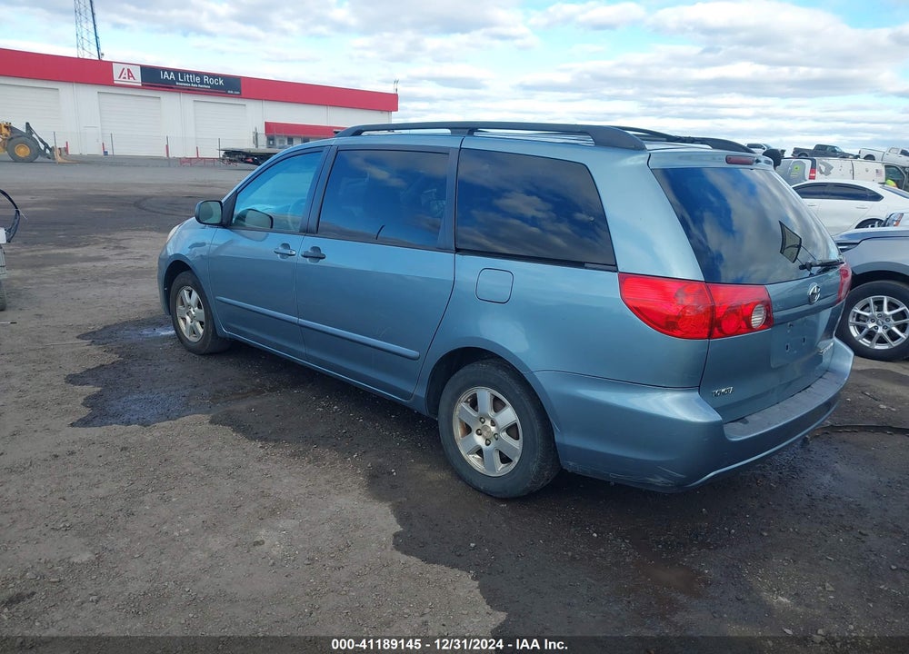 2007 TOYOTA SIENNA LE VIN: 5TDZK23C57S015099